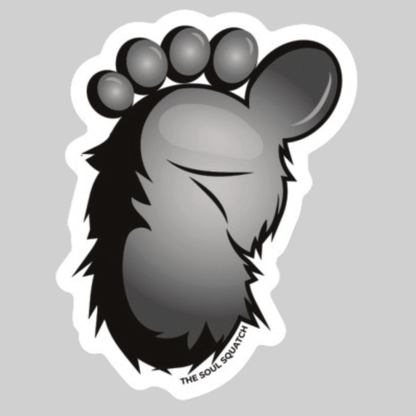 Squatch Footprint Sticker